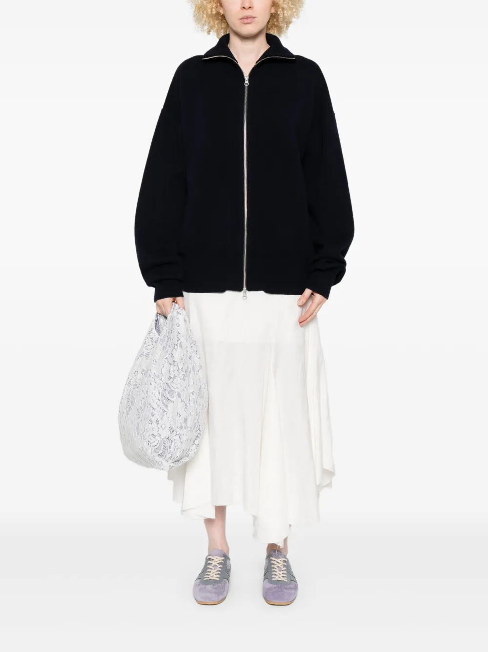 extreme cashmere Sweater met ronde hals Blauw