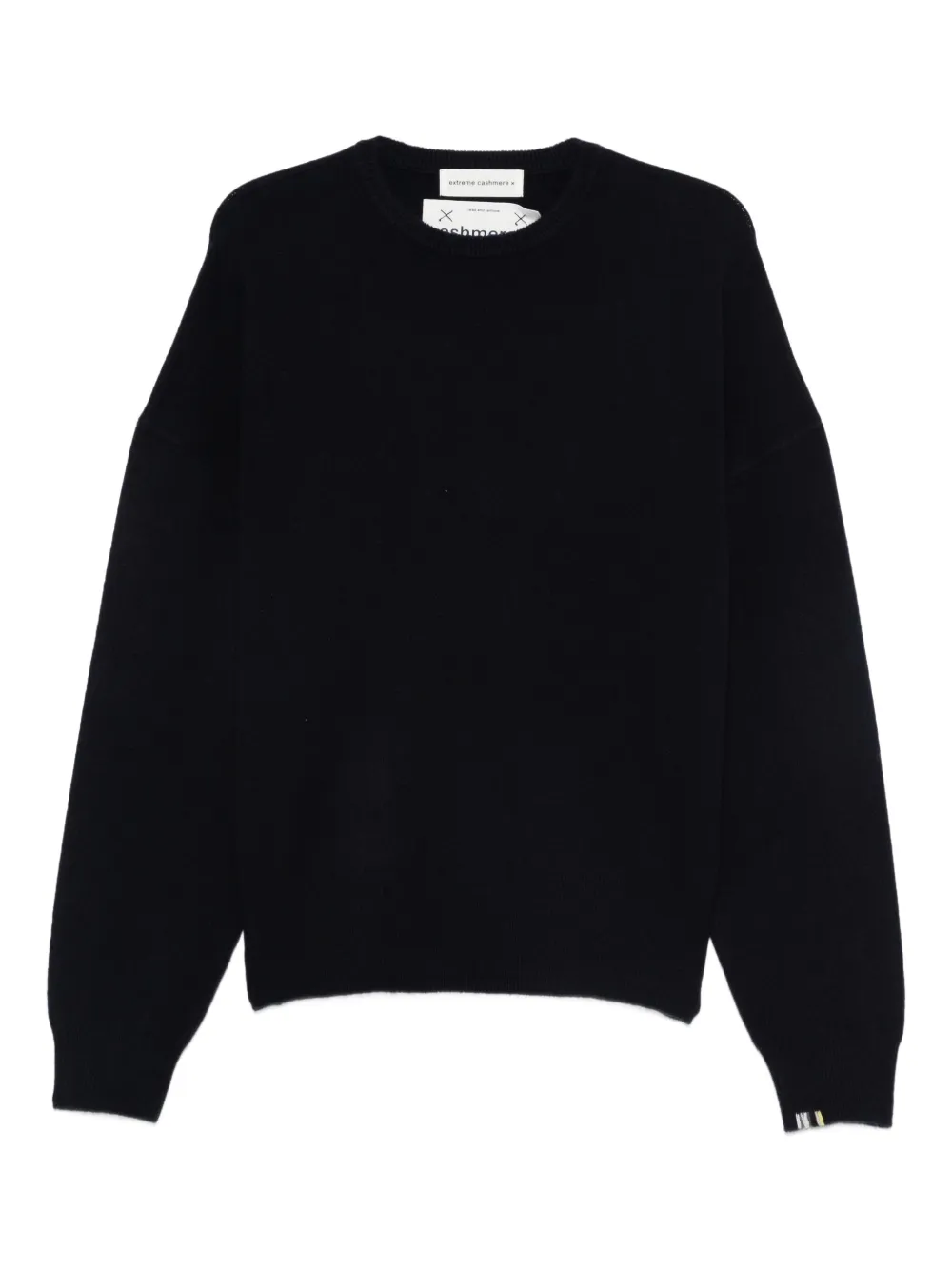 extreme cashmere round-neck sweater | Blue | Image 1