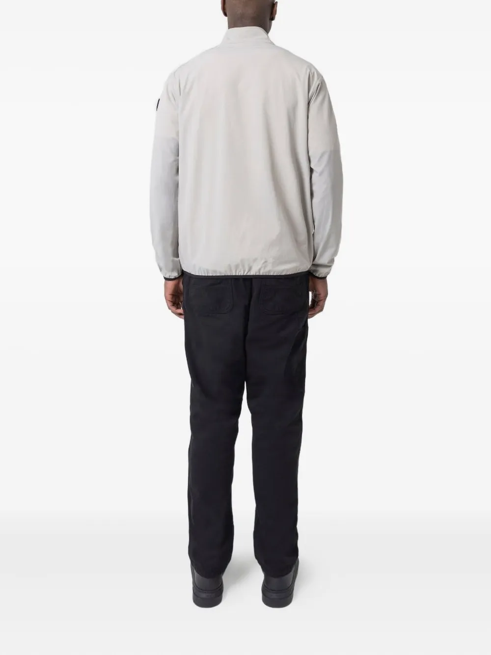 St95 Zip Detail Jacket In Neutral