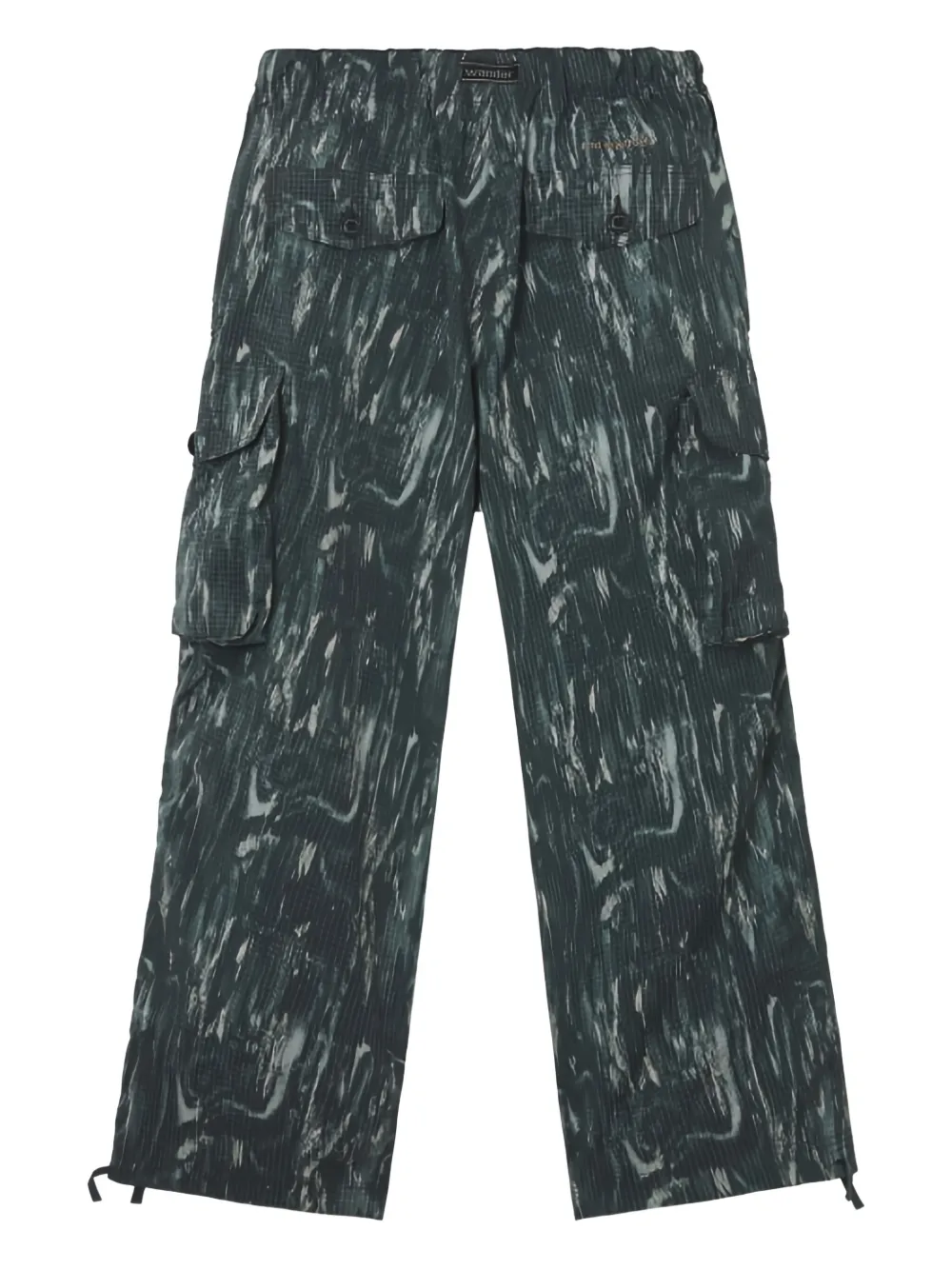 and Wander patterned cargo trousers | Loose Fit Pants | Image 2
