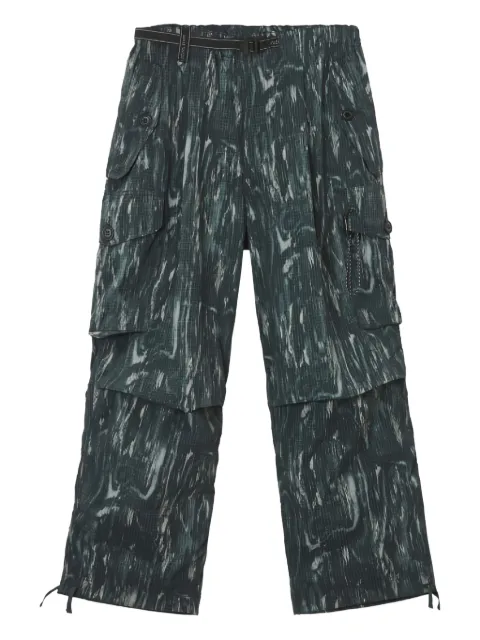 and Wander patterned cargo trousers