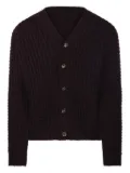 Roberto Collina button-up cardigan - Brown