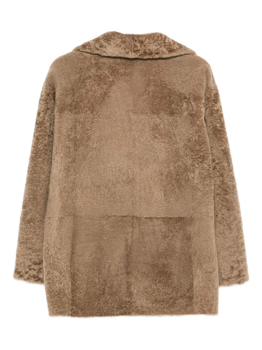 Blancha Jas met dubbele rij knopen Bruin