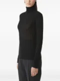 Lanvin ribbed turtleneck sweater - Black