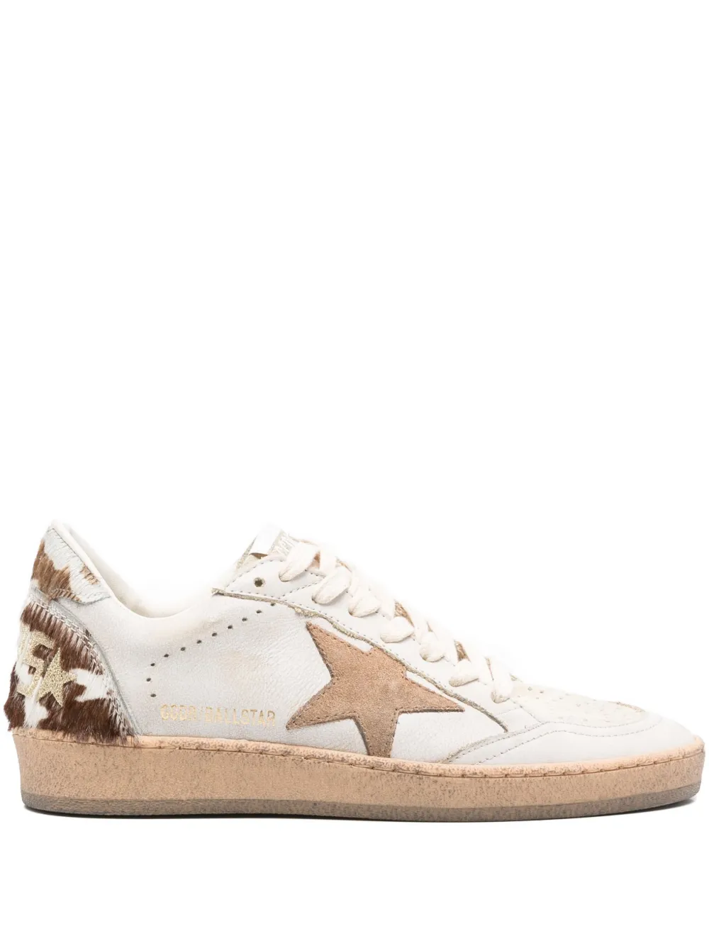 Golden Goose Ballstar platform sneakers White