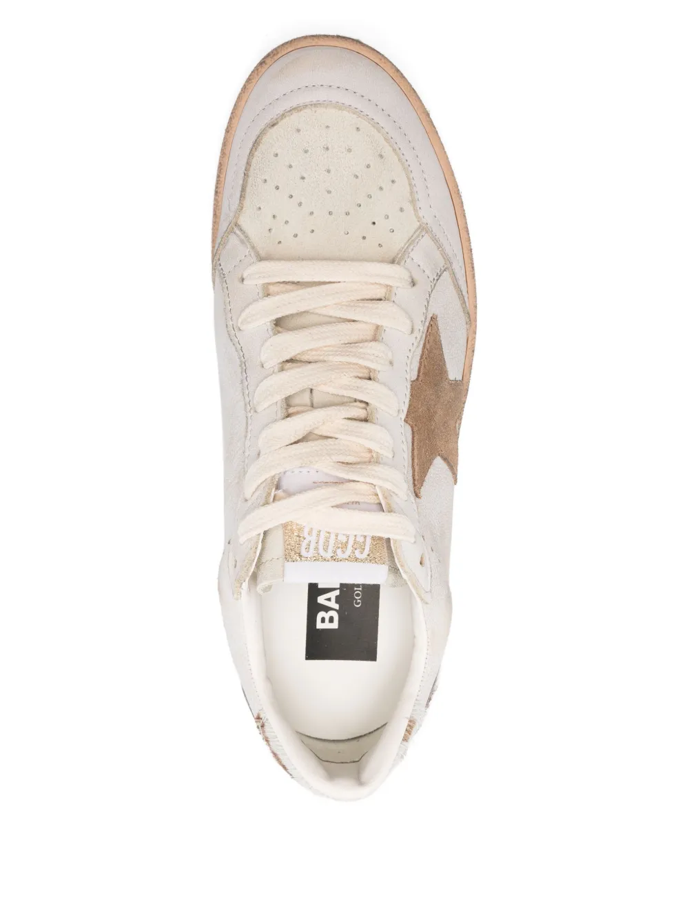 Golden Goose Ballstar platform sneakers White