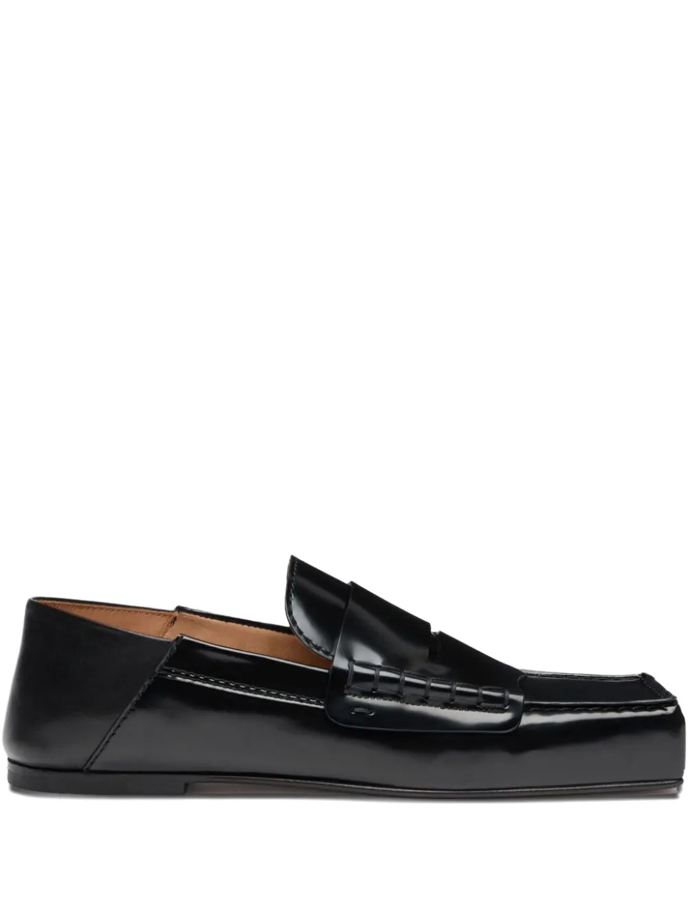 Jacquemus The Carré Loafers In Black