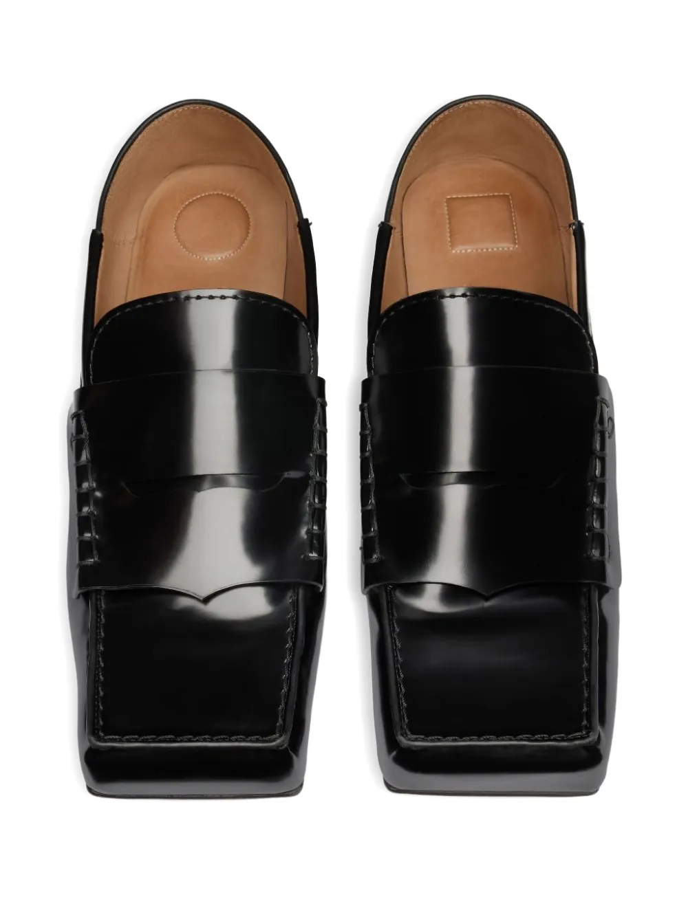 Jacquemus The Carré Loafers In Black