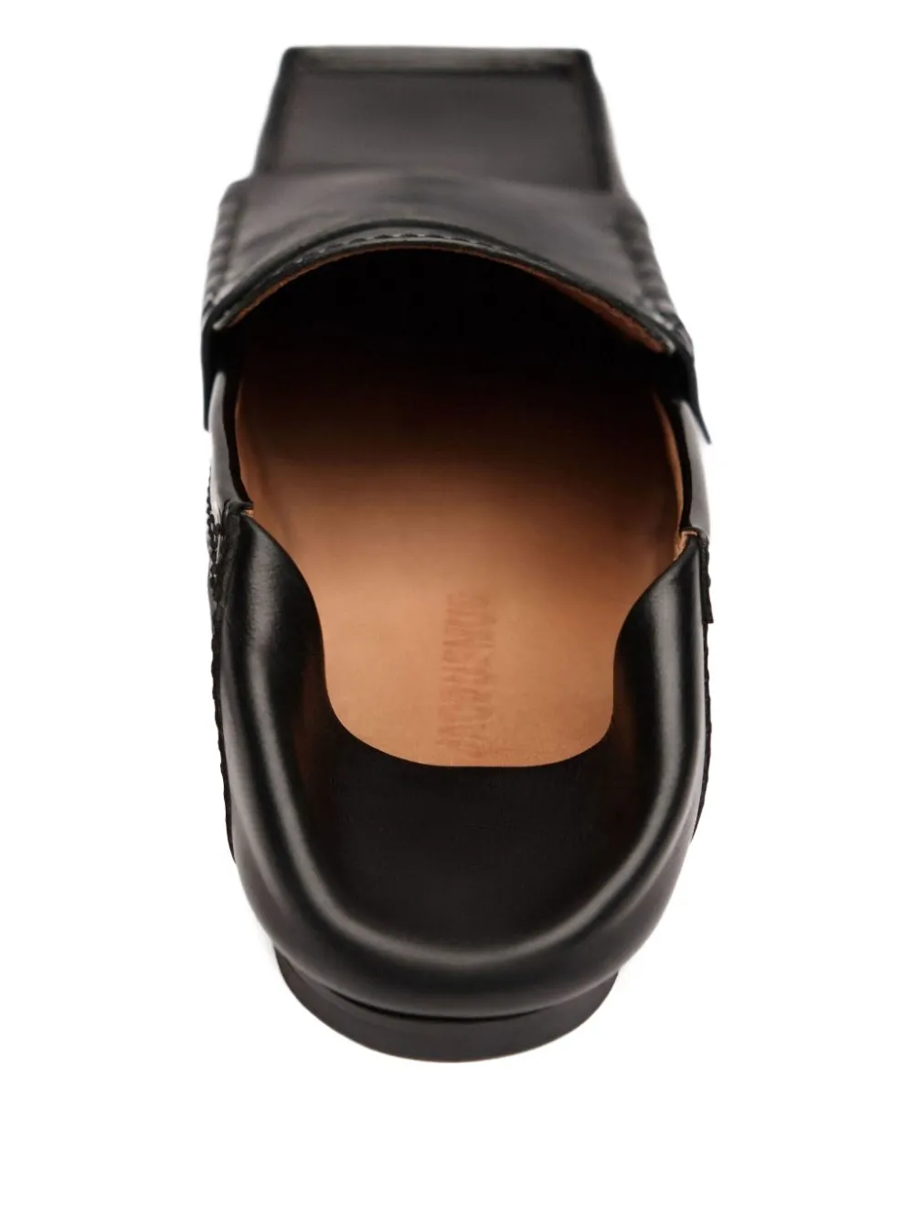 Jacquemus The Carré Loafers In Black