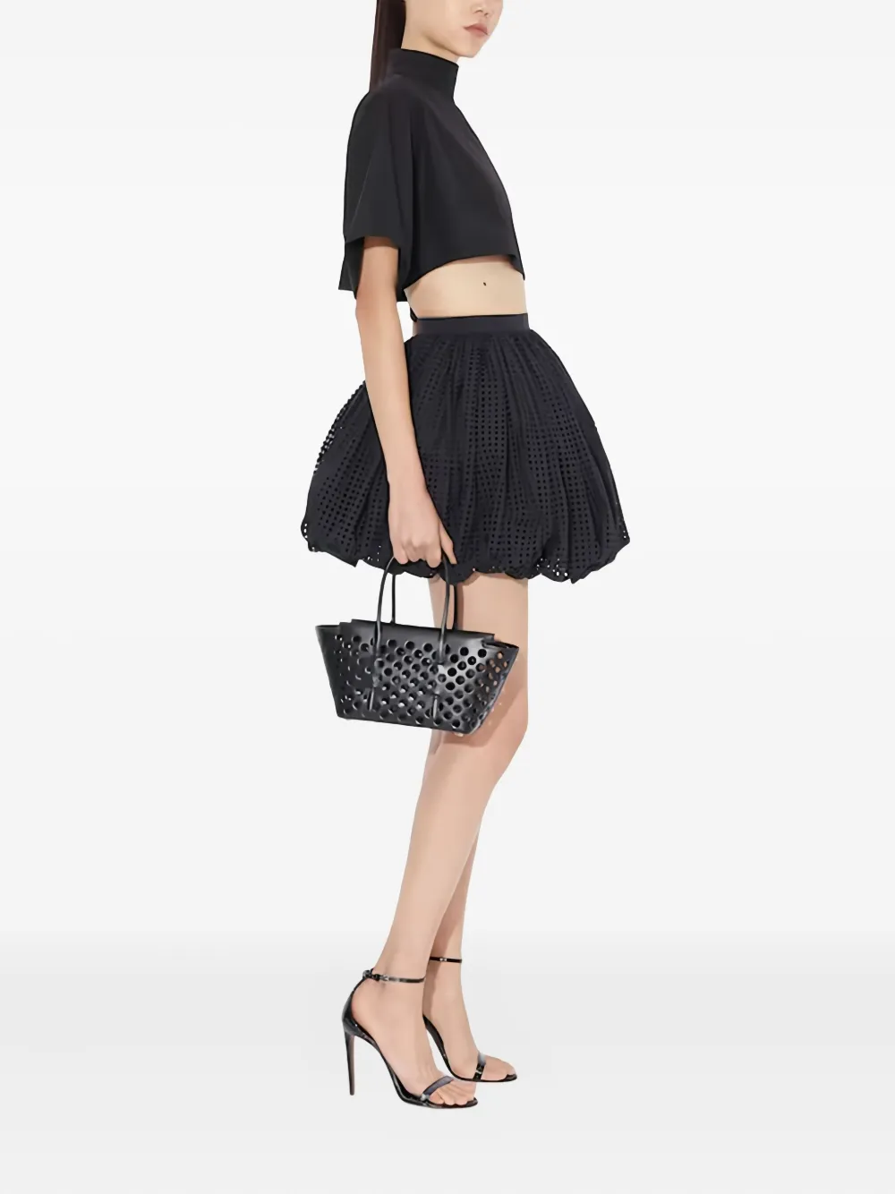 Alaïa cut-out mini skirt | A-Line Skirts | Image 2