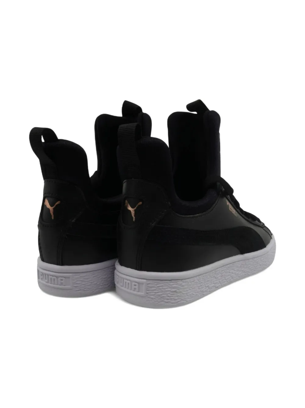 Puma Kids Fierce high-top sneakers Zwart