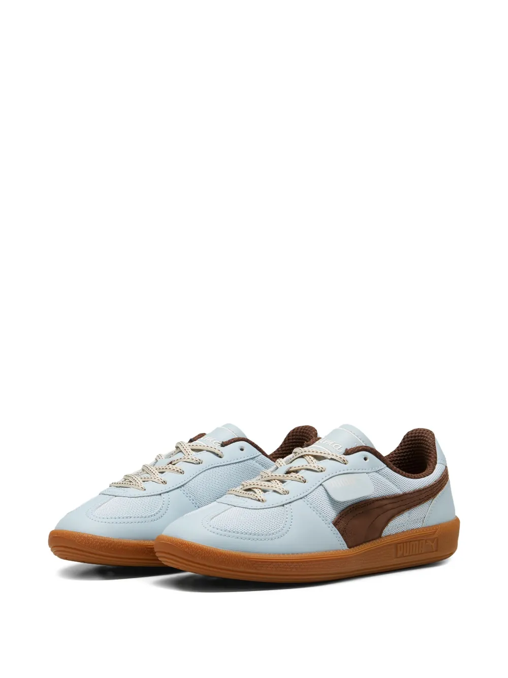 PUMA Palermo "Light Blue Brown" sneakers