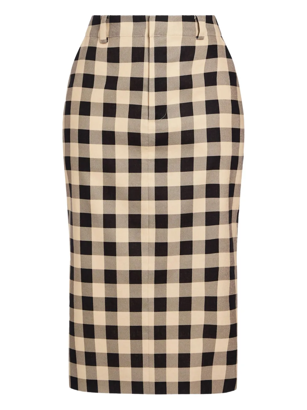 Ser.o.ya Carl Linen Midi Skirt In Brown