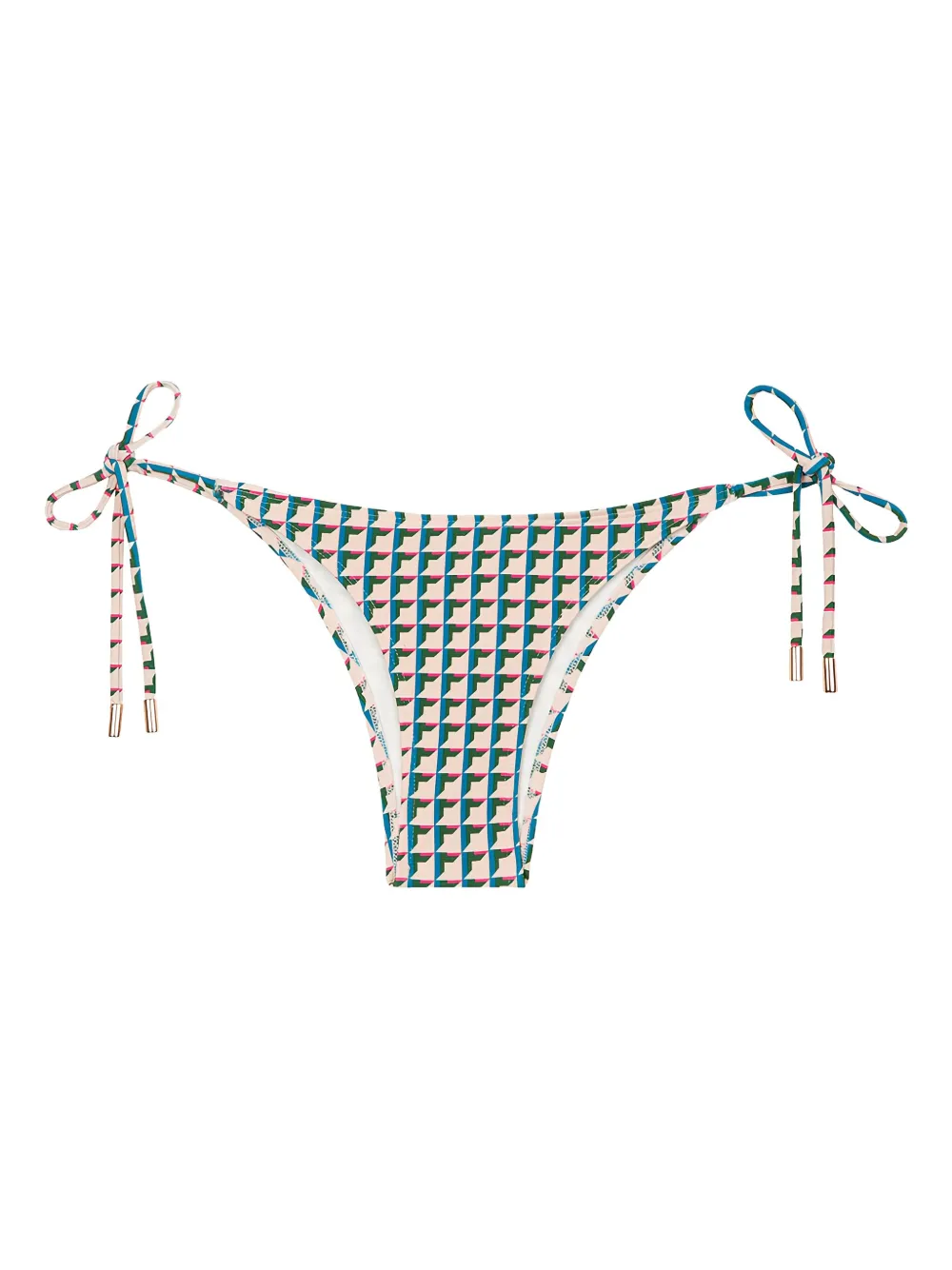 Lenny Niemeyer Bikinihöschen mit geometrischem Print - Nude
