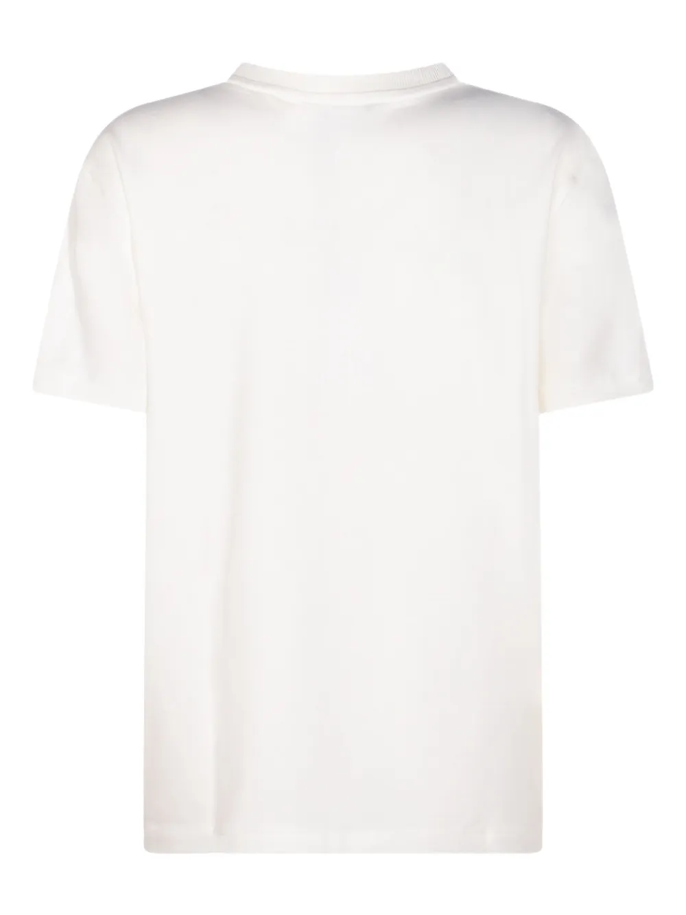 Blumarine Kitten-print T-shirt In White
