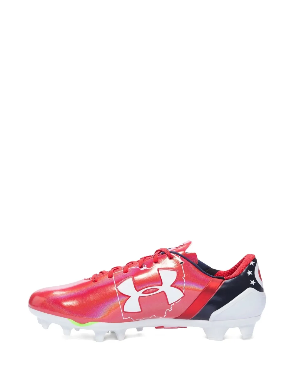 Under Armour Spotlight Le "Red White" cleats