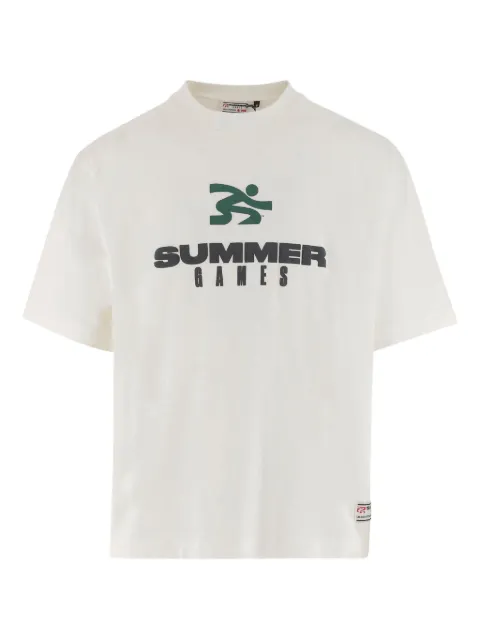 SUMMER GAMES graphic-print cotton T-shirt