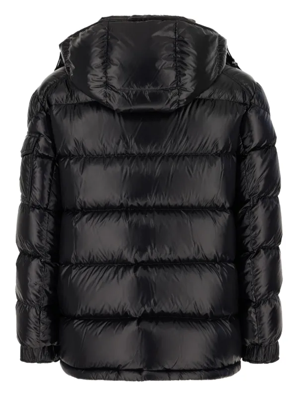 Moncler Maire Hooded Puffer Jacket Black FARFETCH ID