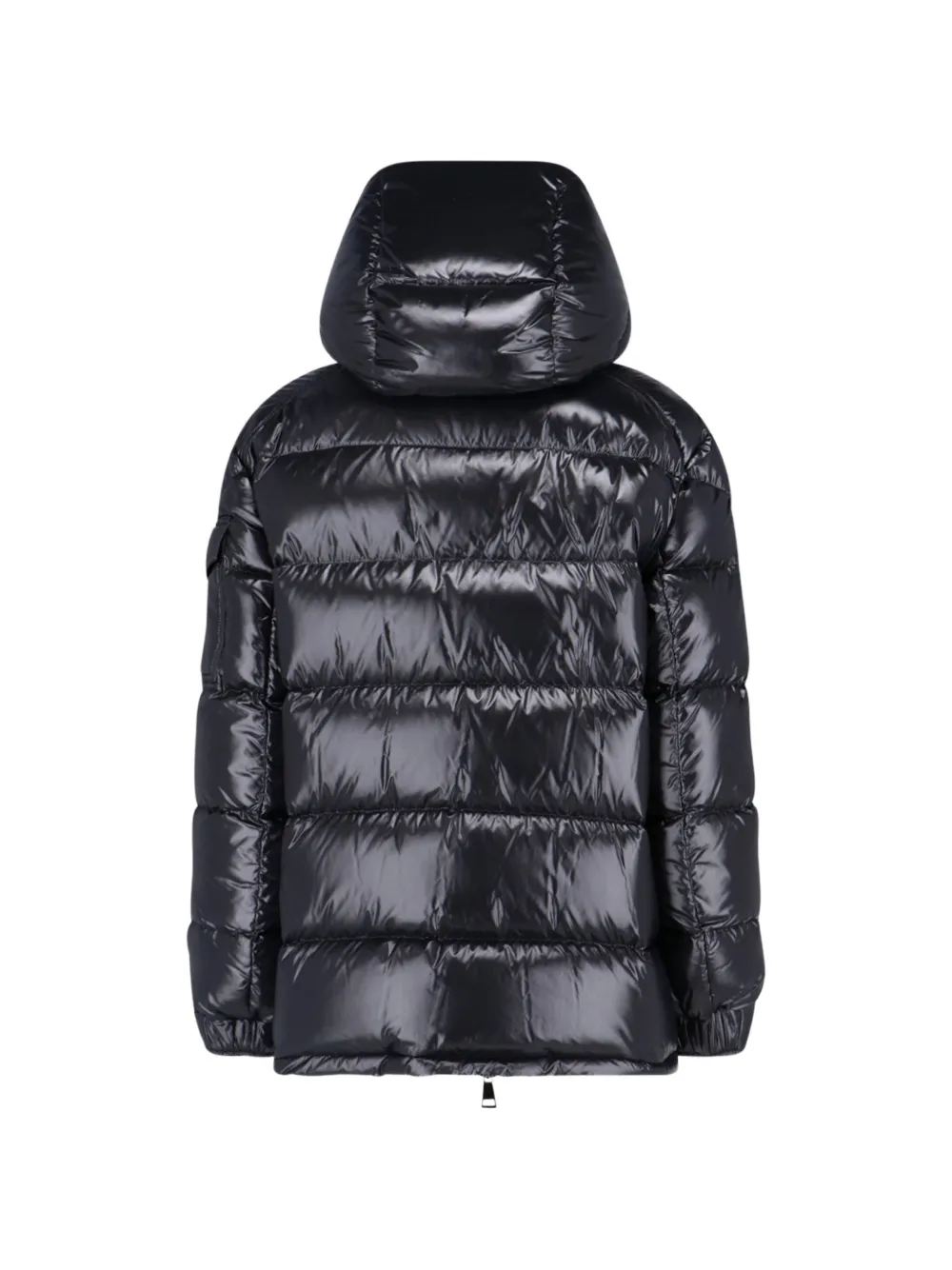 Moncler Maire donsjack met capuchon Zwart