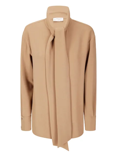 Alberto Biani tie-neck shirt
