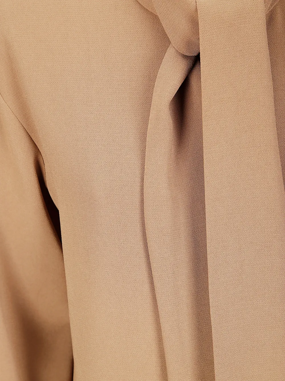Alberto Biani tie-neck shirt Beige