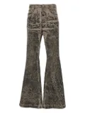 Rick Owens DRKSHDW buttoned bootcut jeans - Grey