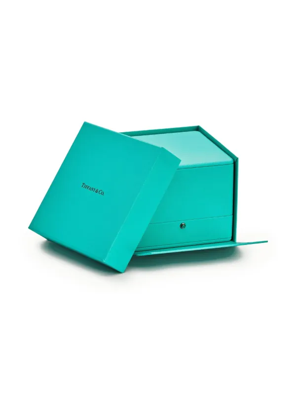 Tiffany & Co. Lock ダイヤモンド バングルブレスレット 18Kホワイト