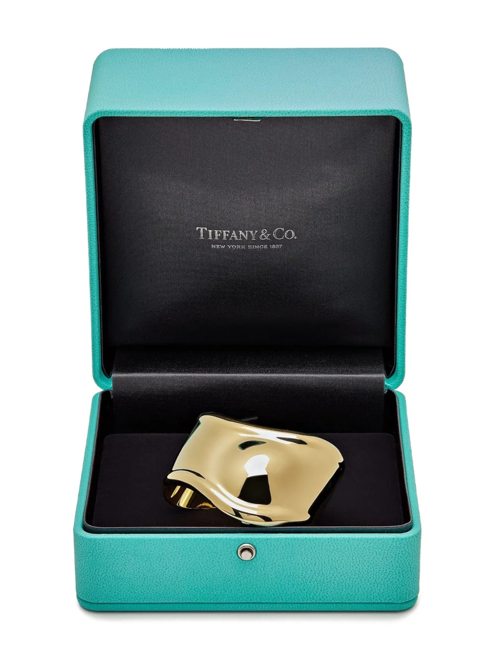Tiffany x Elsa Peretti 18K Yellow Gold Small Bone Cuff