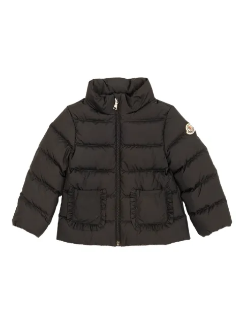 Moncler Enfant polstret frakke med flæselomme