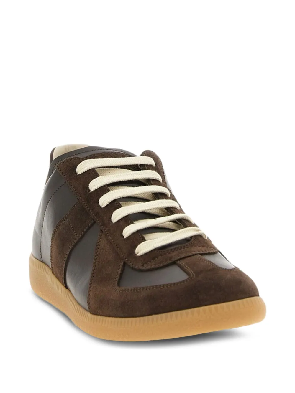 Maison Margiela suede-panels sneakers | Low-Tops | Image 2