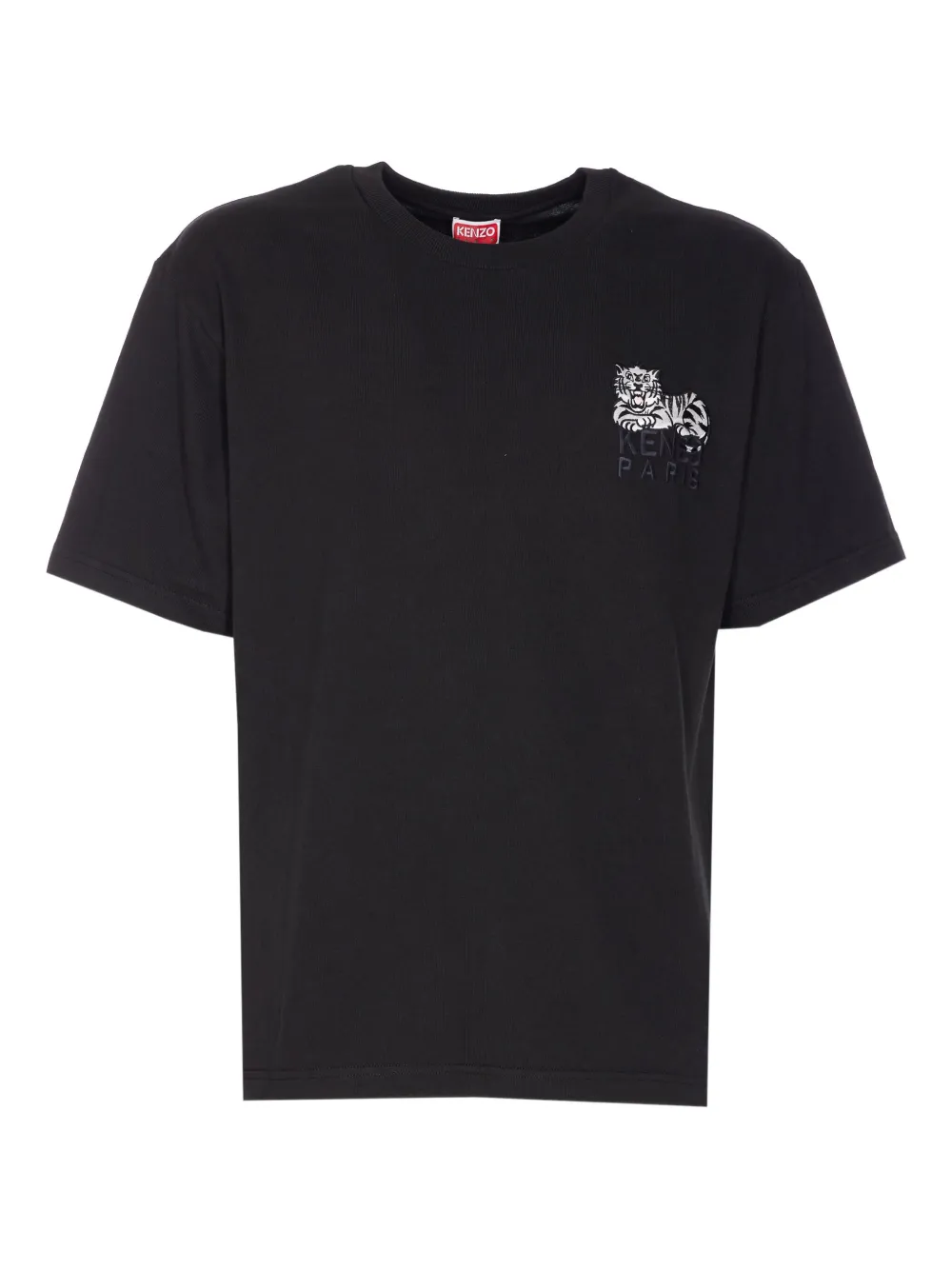 Kenzo embroidered crewneck t-shirt Zwart