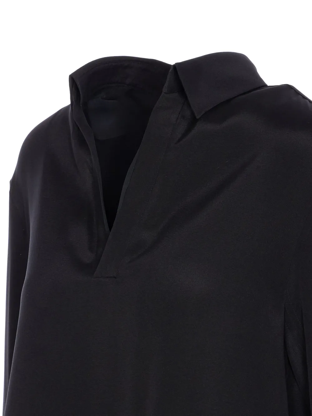 Max Mara Tuniek met manchetten met knopen Zwart