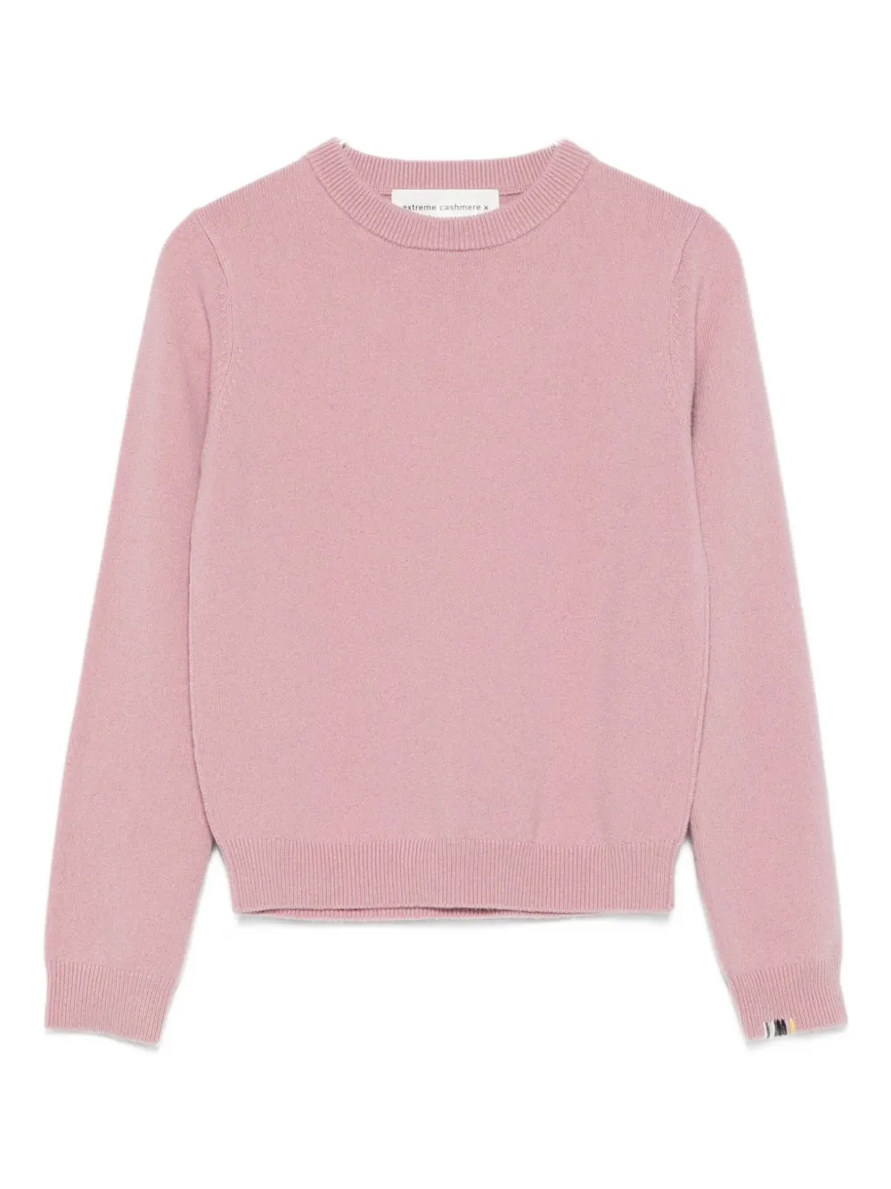 Extreme cashmere crew-neck cashmere sweater Roze
