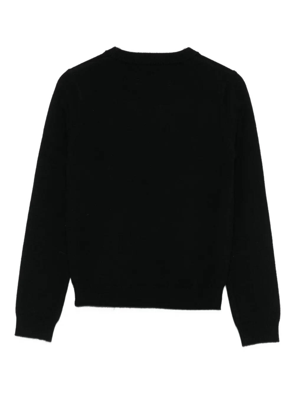 extreme cashmere Trui met ronde hals Zwart