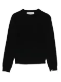 extreme cashmere crew-neck sweaters - Black