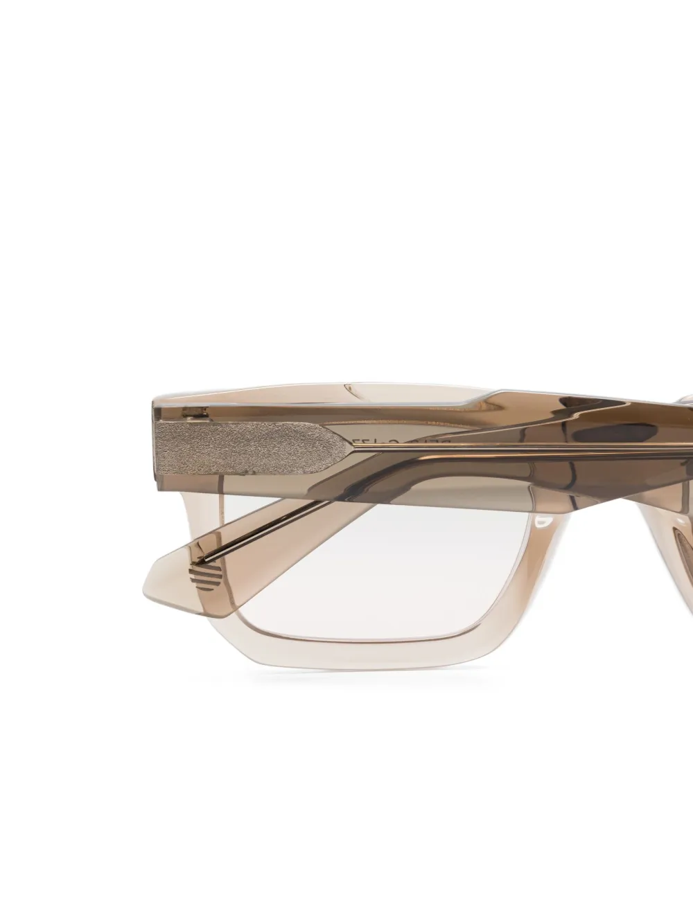 OPHY EYEWEAR Zonnebril met vierkant montuur Grijs