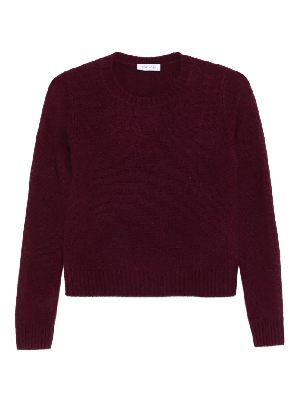 crew-neck cashmere sweater