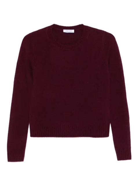 Philo-Sofie Kaschmirpullover mit Rundhalsausschnitt