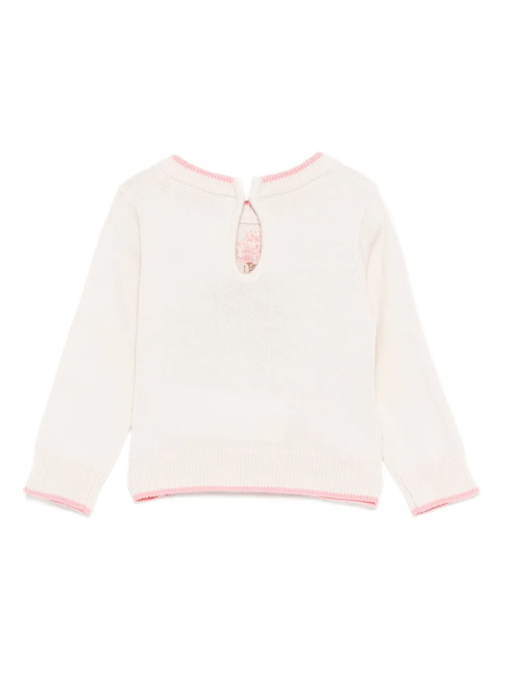 Monnalisa puppy-bow knitted sweater | Knitwear | Image 2