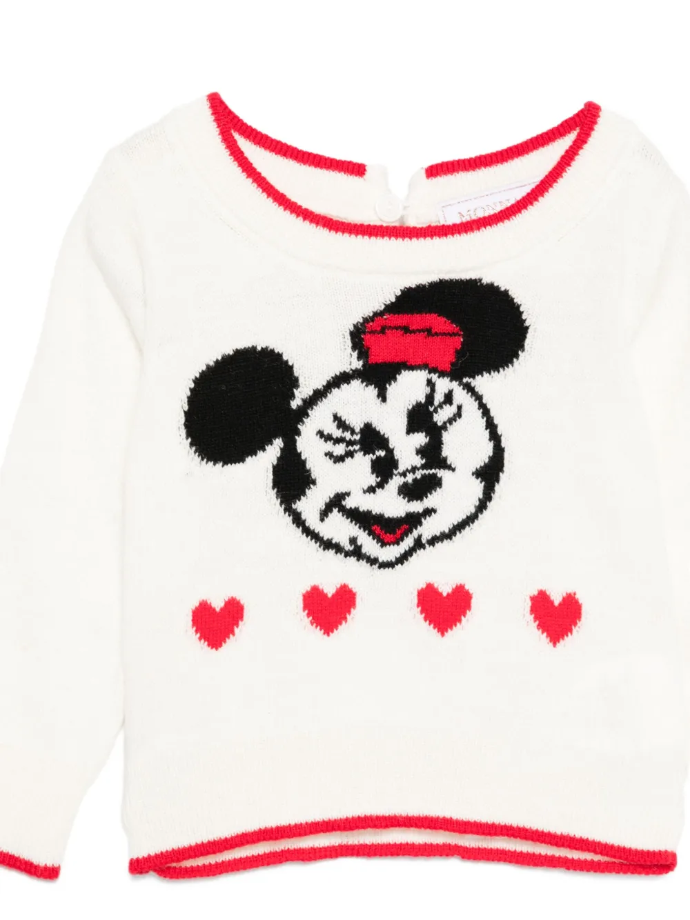 Heart-Detail Sweater