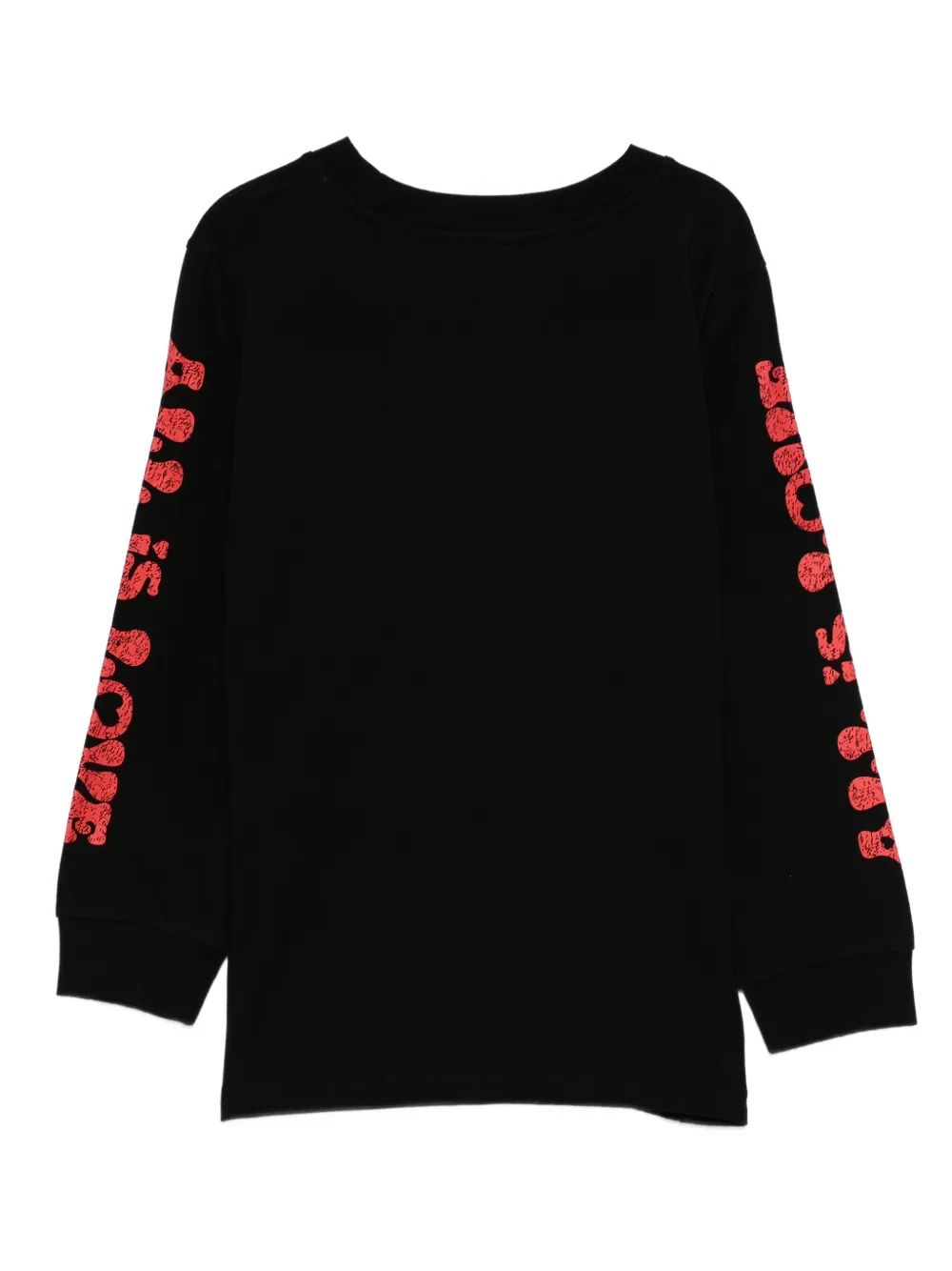 Stella McCartney Kids Top met lange mouwen en print Zwart