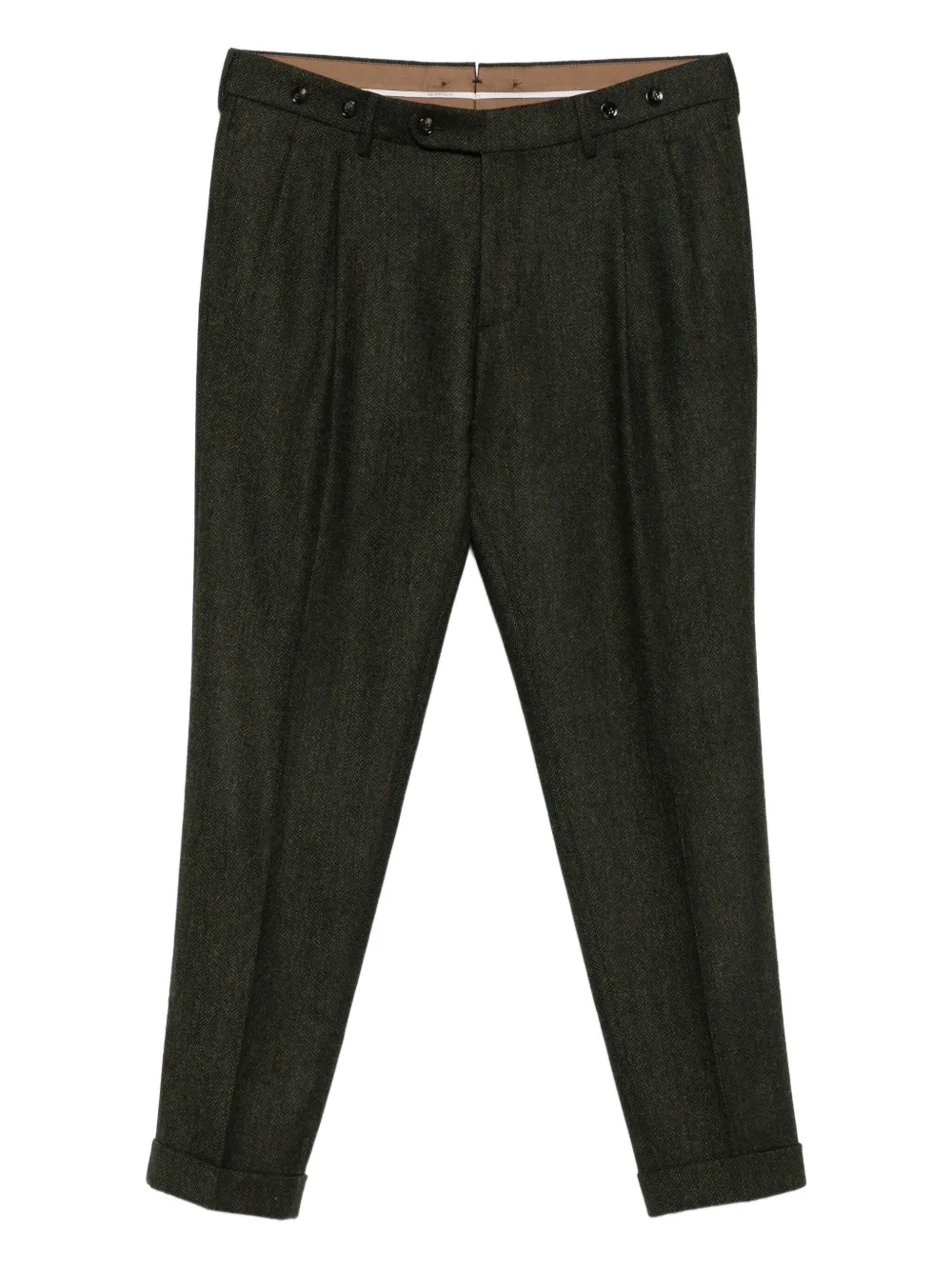 Barber pleated trousers