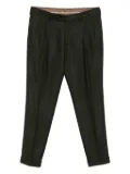 Berwich Barber pleated trousers - Green