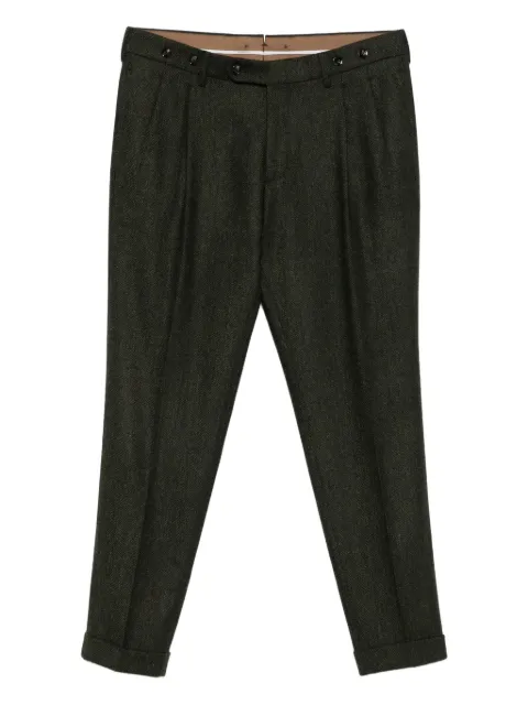 Berwich Barber pleated trousers