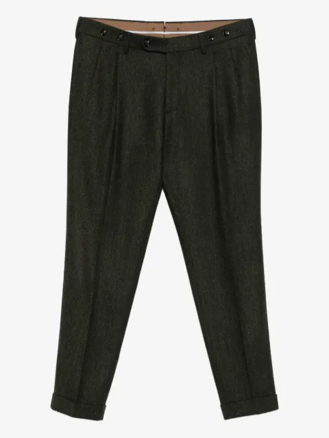 Berwich Barber pleated trousers