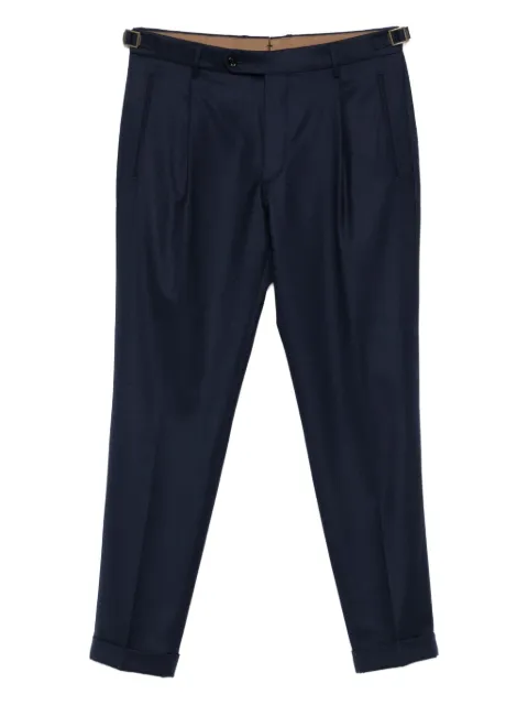 Berwich pleated tailored trousers