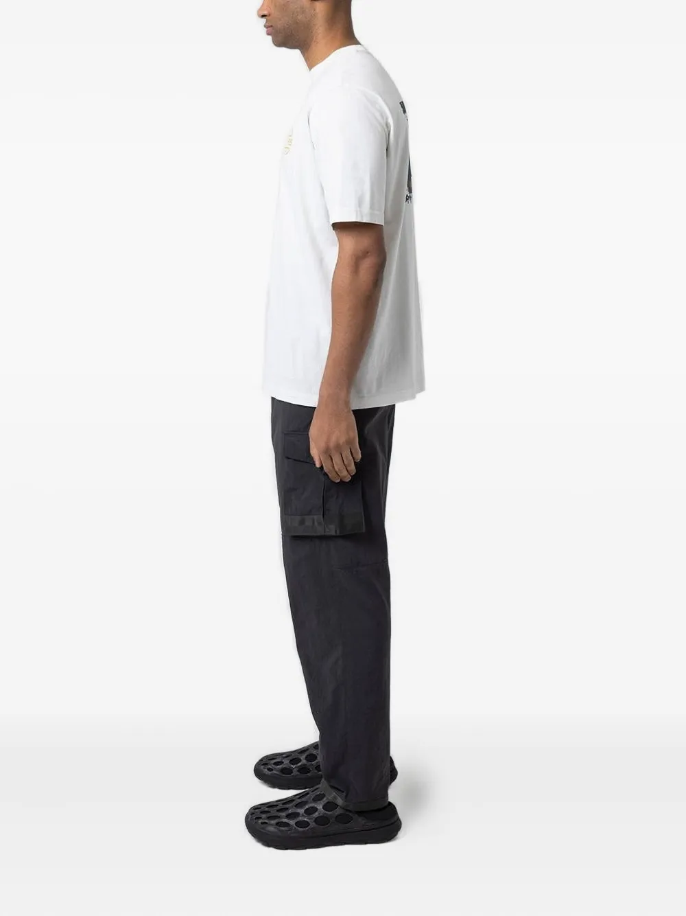 St95 Logo-patch Track Pants In Black
