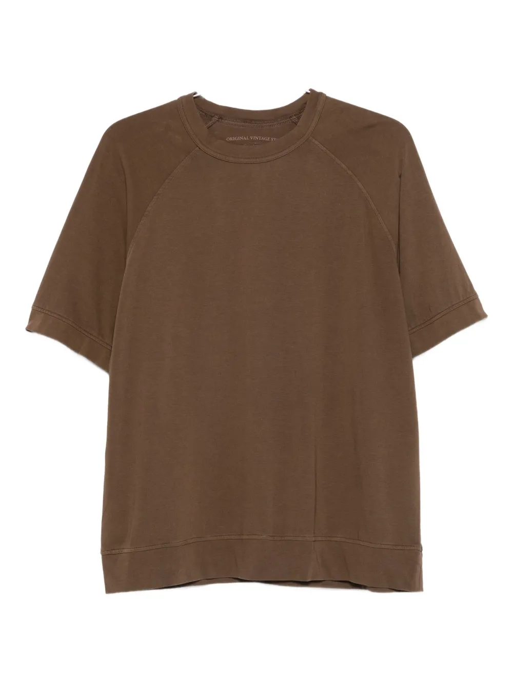 raglan-sleeve cotton T-shirt