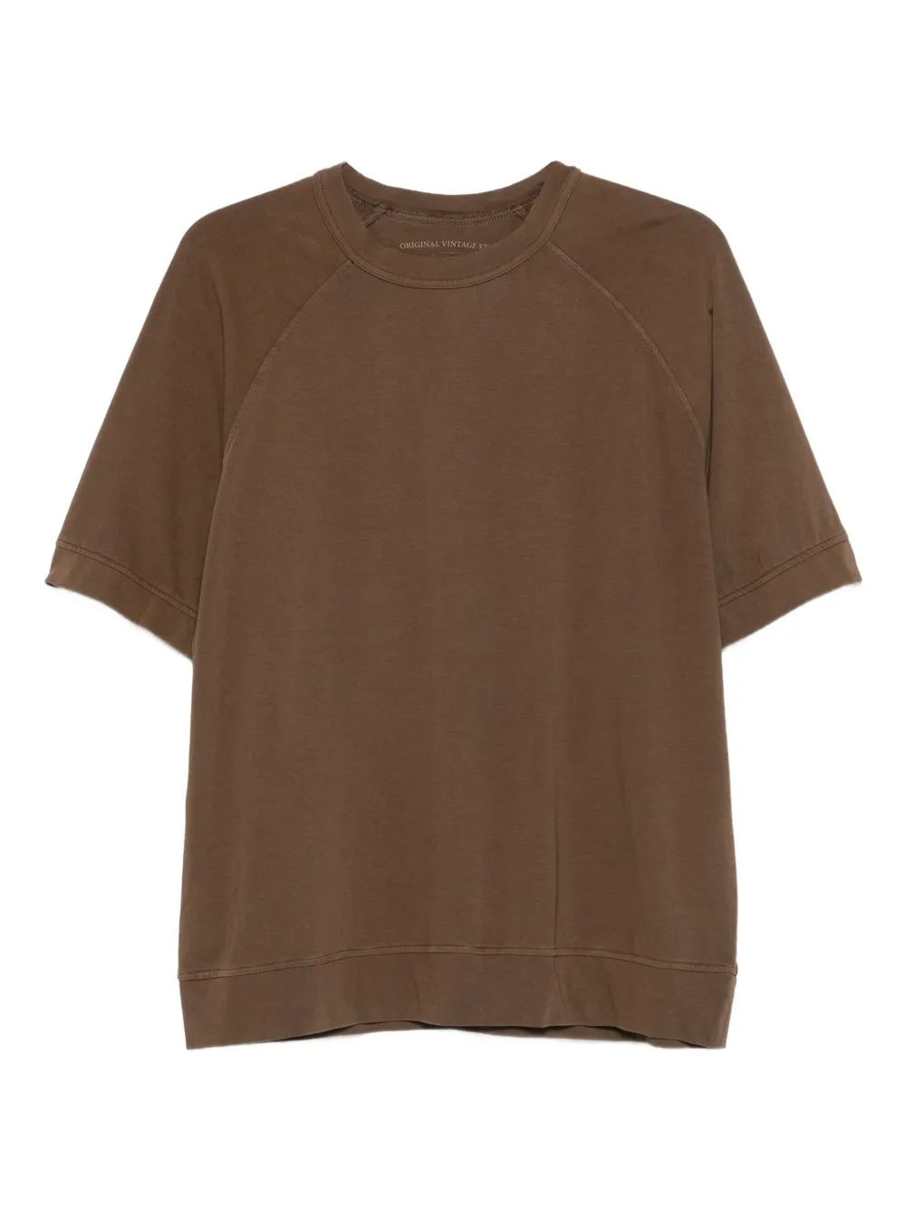 raglan-sleeve cotton T-shirt