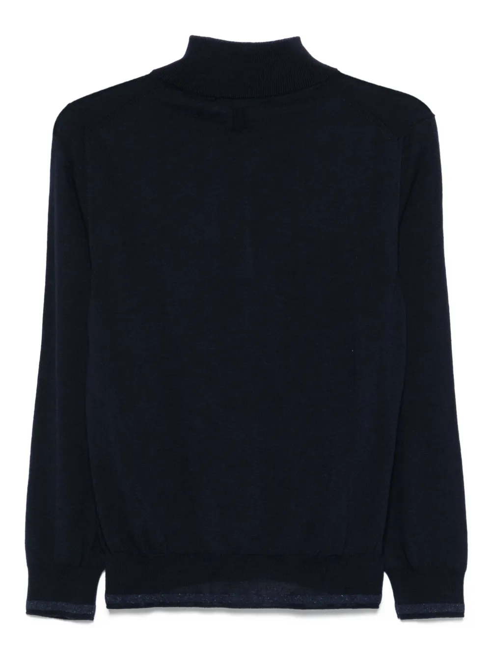 Canali Trui met hoge hals - Blauw